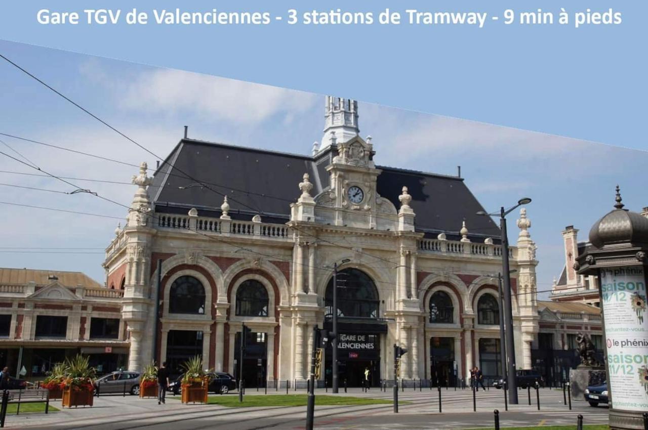 Design Appart - Hyper Centre - Tram - Free Wifi - Lerelaisdodile21 Valenciennes Esterno foto